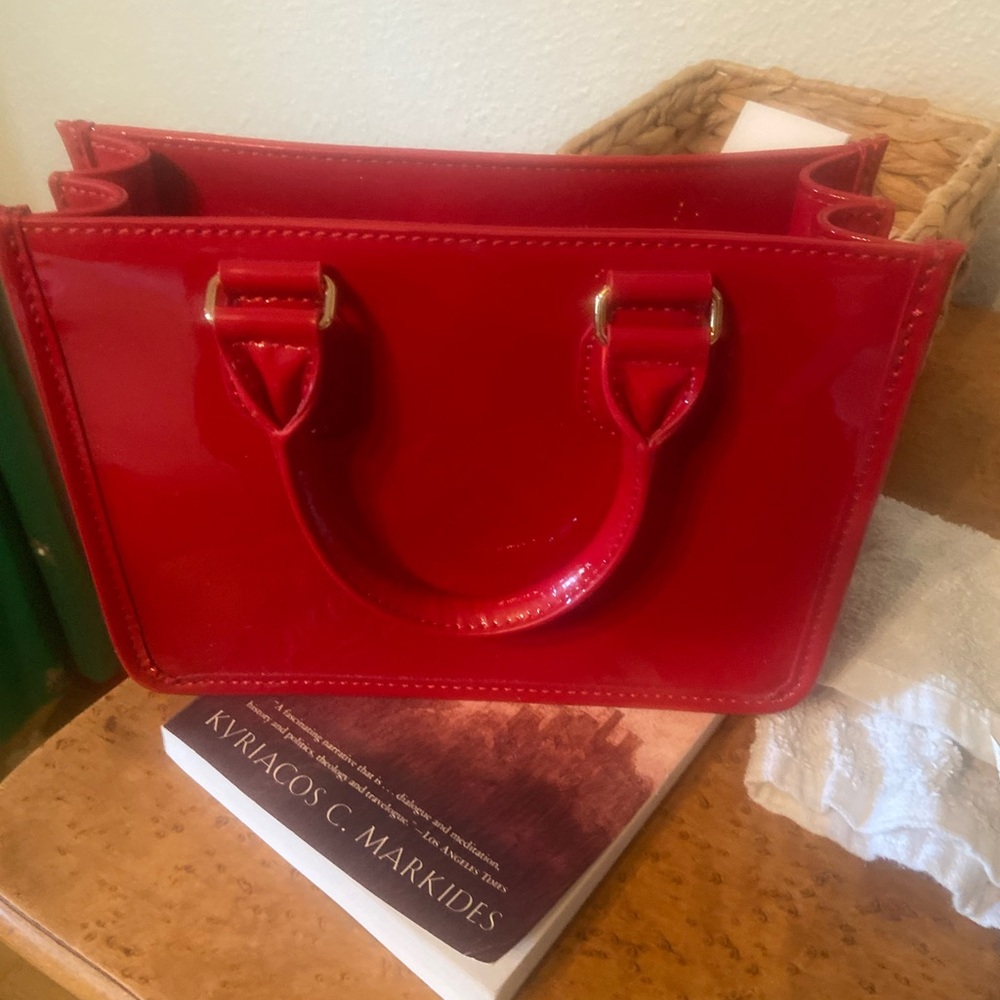 J. Crew Vienna lady bag in patent leather